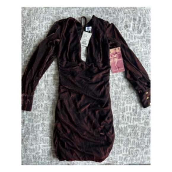 CHRISTMAS BACKLESS DRESS - Picture 1 of 2
